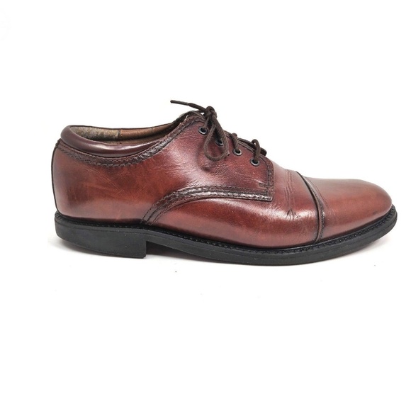 Dockers Brown Leather Cap Toe Oxfords Casual Shoes main image 4